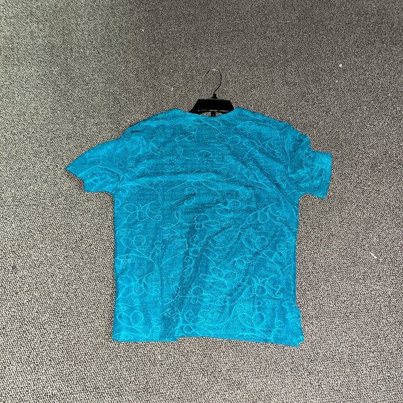 Model France Sparkly Short Sleeve Top - Picture 2 of 3